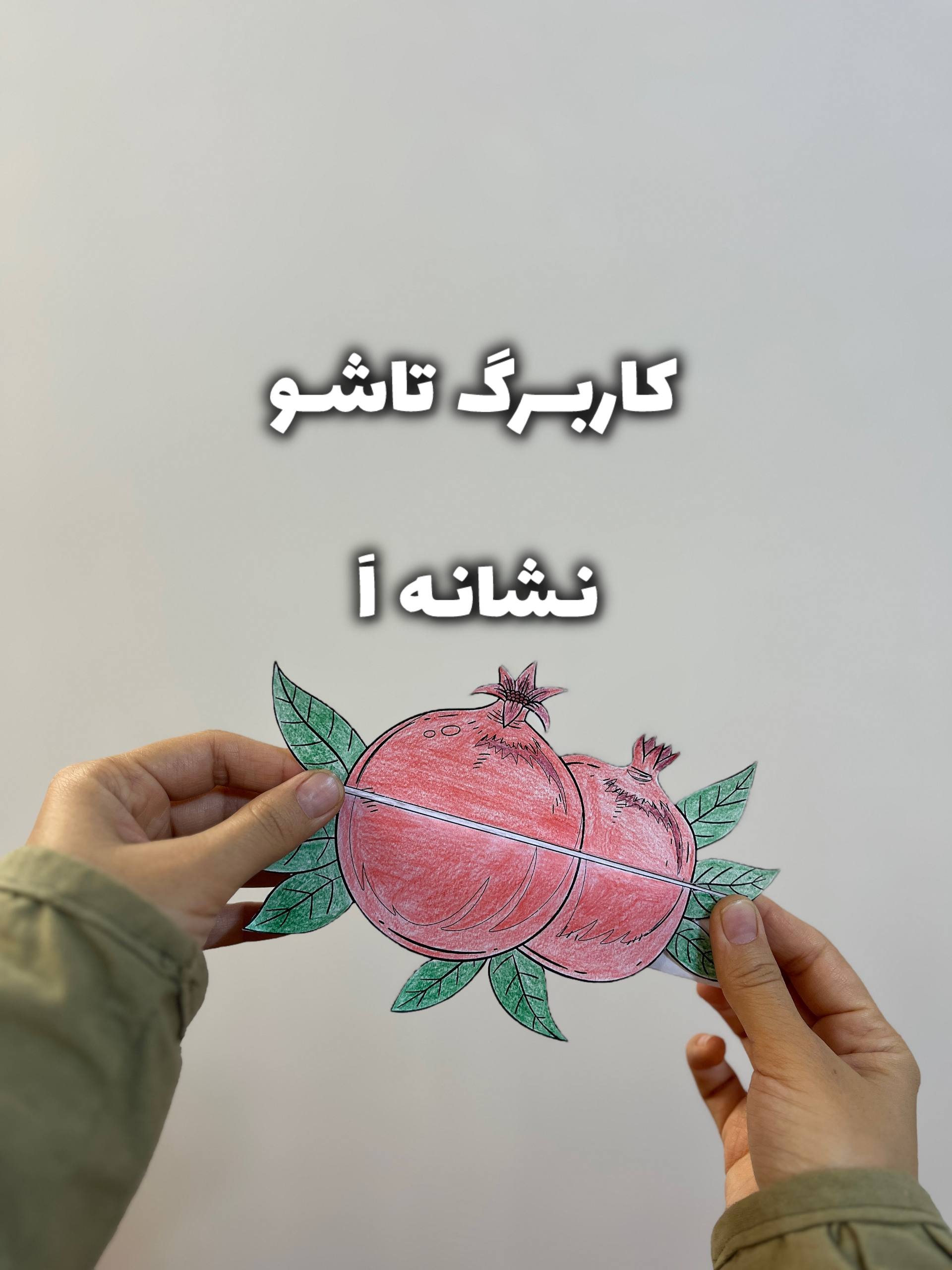 کاربرگ انار کلاس اول